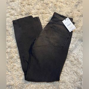 NEW ZARA BLACK JEANS SIZE 4